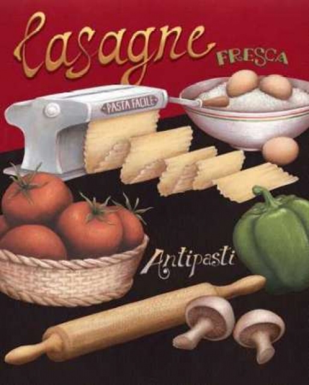Lasagna Poster Print by Daphne Brissonnet - Item # VARPDXBRI033